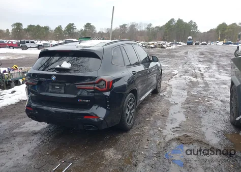 2022 BMW X3 M40I из США, поврежденный, VIN 5UX83DP05N9M78892